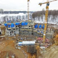 Процесс строительства ЖК «Маяк», Март 2017