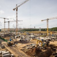 Процесс строительства ЖК «Видный город», Сентябрь 2017