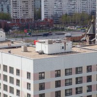 Процесс строительства ЖК «Орехово-Борисово», Апрель 2018