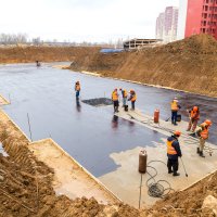 Процесс строительства ЖК «Бутово Парк 2», Апрель 2017