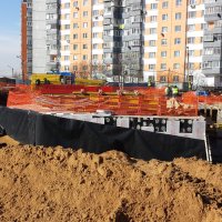 Процесс строительства ЖК «Ленинградский», Март 2015