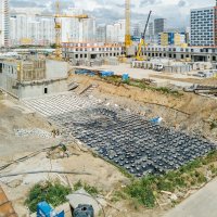 Процесс строительства ЖК «Ярославский», Июль 2019