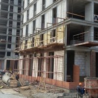 Процесс строительства ЖК «Смольная, 44» , Июнь 2017
