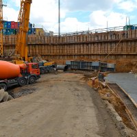 Процесс строительства ЖК «Wellton Park» («Вэлтон Парк»), Июль 2017