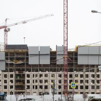 Процесс строительства ЖК «Солнцево-Парк» , Декабрь 2020