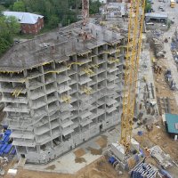 Процесс строительства ЖК «Олимпийский», Май 2016