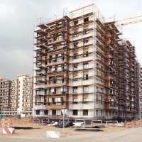 Процесс строительства ЖК «Пироговская ривьера», Июнь 2016