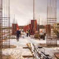 Процесс строительства ЖК «Видный город», Март 2016