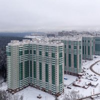 Процесс строительства ЖК «Изумрудные холмы» , Январь 2016