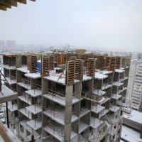 Процесс строительства ЖК «Барбарис» , Январь 2018