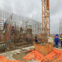 Процесс строительства ЖК «Город на реке Тушино-2018», Март 2019