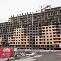 Процесс строительства ЖК «Новоград «Павлино», Апрель 2018