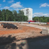 Процесс строительства ЖК «Академика Павлова», Июль 2017