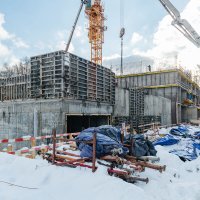 Процесс строительства ЖК «Академика Павлова», Февраль 2018