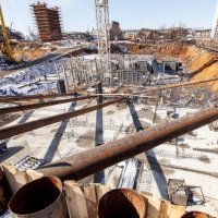 Процесс строительства ЖК «Шереметьевский», Апрель 2020