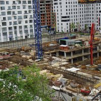 Процесс строительства ЖК «Wellton Park» («Вэлтон Парк»), Июнь 2017
