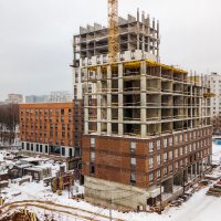 Процесс строительства ЖК «Академика Павлова», Январь 2019