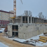 Процесс строительства ЖК «Петр I», Декабрь 2016