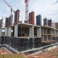 Процесс строительства ЖК «Южное Бунино», Июнь 2018