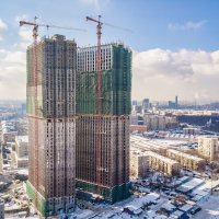Процесс строительства ЖК «Пресня Сити», Март 2018
