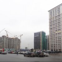 Процесс строительства ЖК «Октябрьское поле», Март 2020