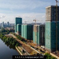 Процесс строительства ЖК «Сердце Столицы» , Август 2017