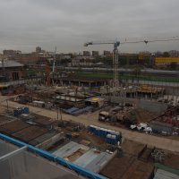 Процесс строительства ЖК «Парк легенд», Октябрь 2016