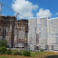 Процесс строительства ЖК «Одинбург», Июнь 2016