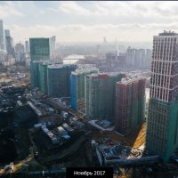 Процесс строительства ЖК «Сердце Столицы» , Ноябрь 2017