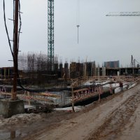 Процесс строительства ЖК «Испанские кварталы А101», Март 2017