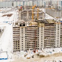 Процесс строительства ЖК «Летний Сад», Февраль 2017