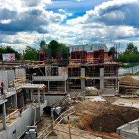 Процесс строительства ЖК «Серебряные звоны-2» , Июнь 2017