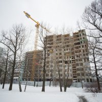 Процесс строительства ЖК «Счастье в Лианозово» (ранее «Дом на Абрамцевской»), Январь 2019