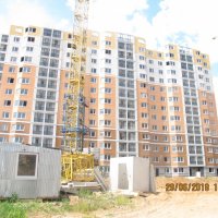 Процесс строительства ЖК «Восточный» (Звенигород), Июнь 2018