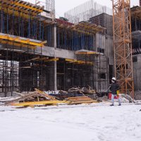 Процесс строительства ЖК «Счастье в Кузьминках»  (ранее «Дом в Кузьминках»), Февраль 2019