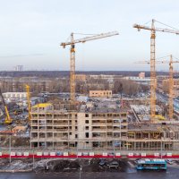 Процесс строительства ЖК «Золотая звезда», Март 2016