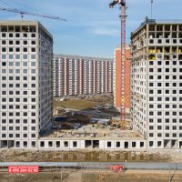 Процесс строительства ЖК «Восточное Бутово» (Боброво), Апрель 2018