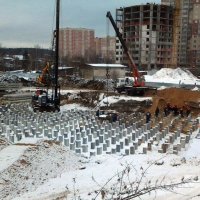 Процесс строительства ЖК «Хлебникоff», Январь 2017