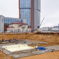 Процесс строительства ЖК «Царская площадь», Февраль 2016