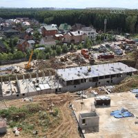 Процесс строительства ЖК «Татьянин парк», Август 2017