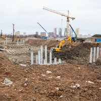 Процесс строительства ЖК «Мякинино парк», Ноябрь 2018