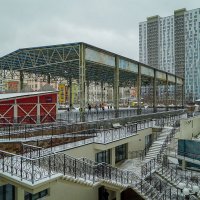 Процесс строительства ЖК ART («Арт»), Январь 2018