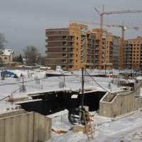Процесс строительства ЖК «Татьянин парк», Январь 2017