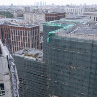 Процесс строительства ЖК «Серебряный Фонтан», Июнь 2022