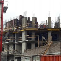 Процесс строительства ЖК «О7», Июнь 2017
