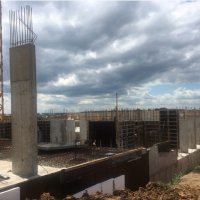 Процесс строительства ЖК «Первый квартал», Май 2017