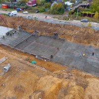 Процесс строительства ЖК «Финский» (дом №5), Октябрь 2017