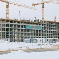 Процесс строительства ЖК «Пригород. Лесное» , Февраль 2018