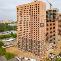 Процесс строительства ЖК «Аннино Парк», Май 2018