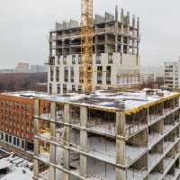 Процесс строительства ЖК «Академика Павлова», Январь 2019